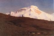 Albert Gos The Breithorn,Seen from Zermatt painting